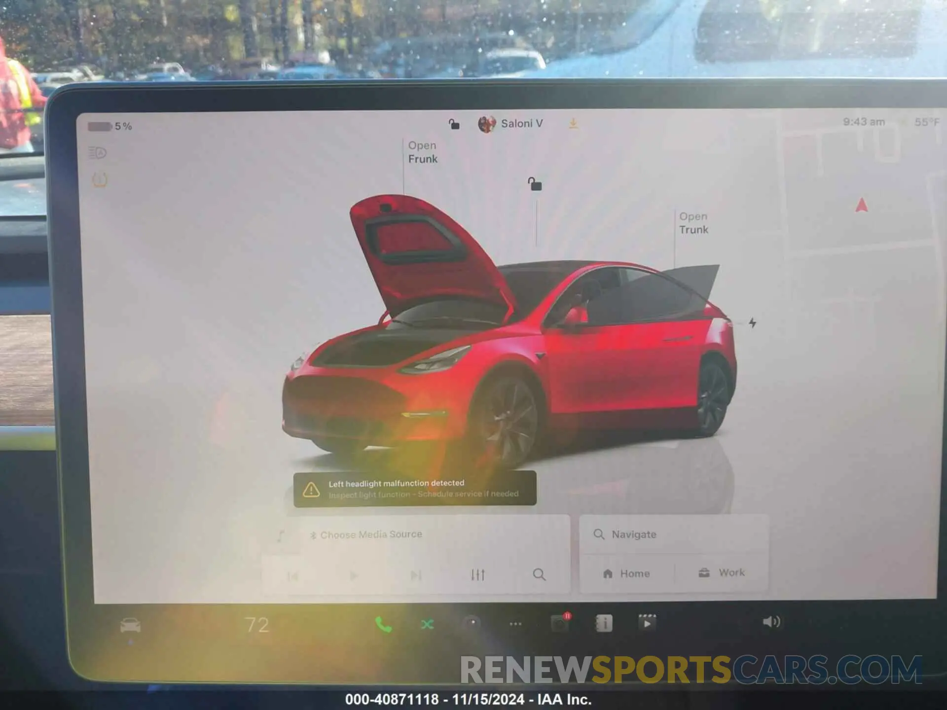 7 Photograph of a damaged car 7SAYGDEDXRA308969 TESLA MODEL Y 2024