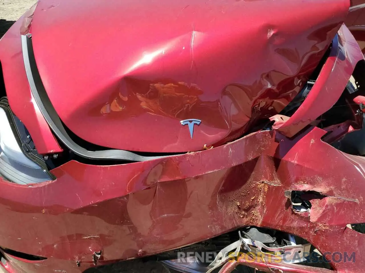 11 Photograph of a damaged car 7SAYGDEDXRF091121 TESLA MODEL Y 2024
