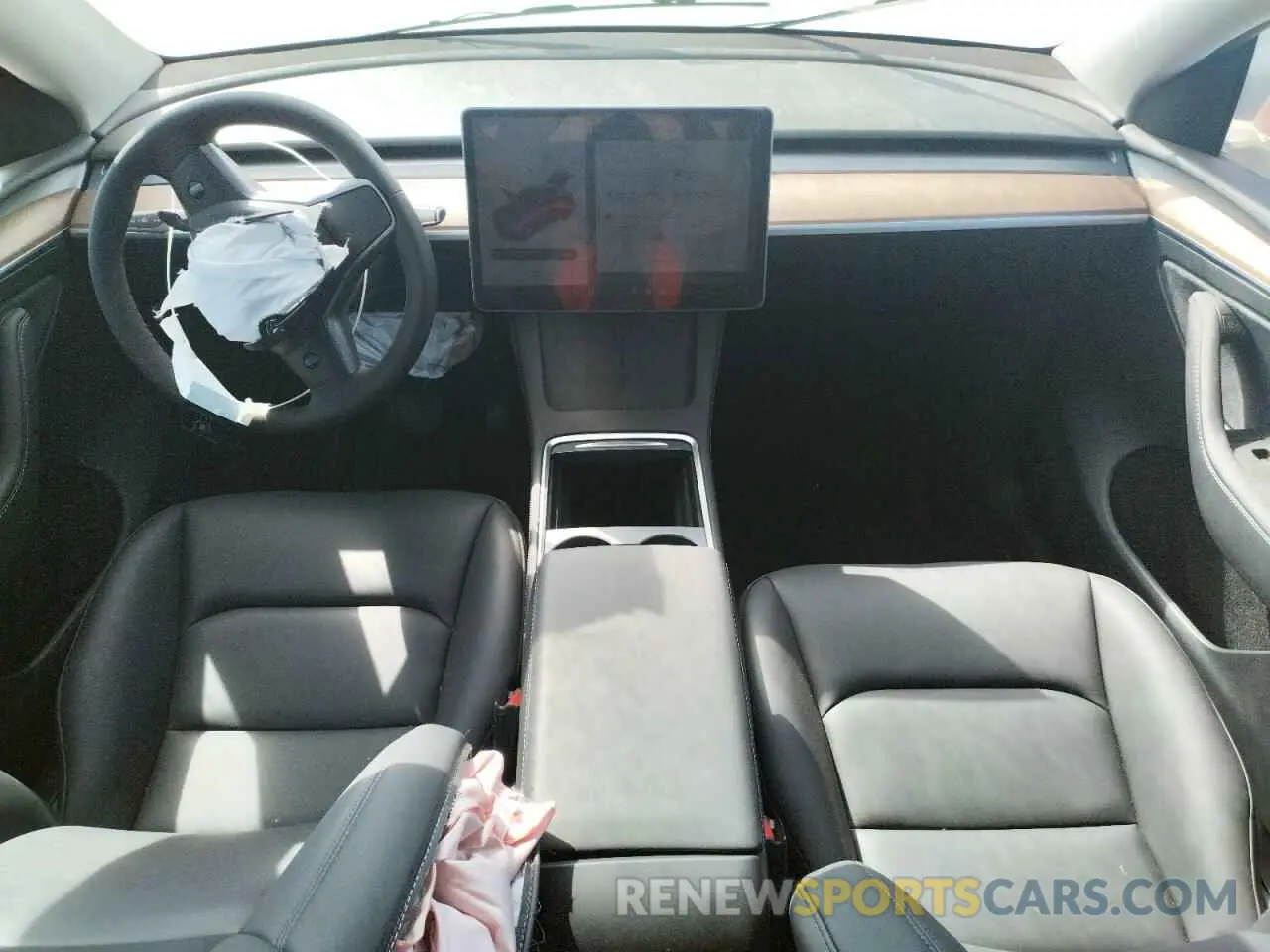 8 Photograph of a damaged car 7SAYGDEDXRF091121 TESLA MODEL Y 2024