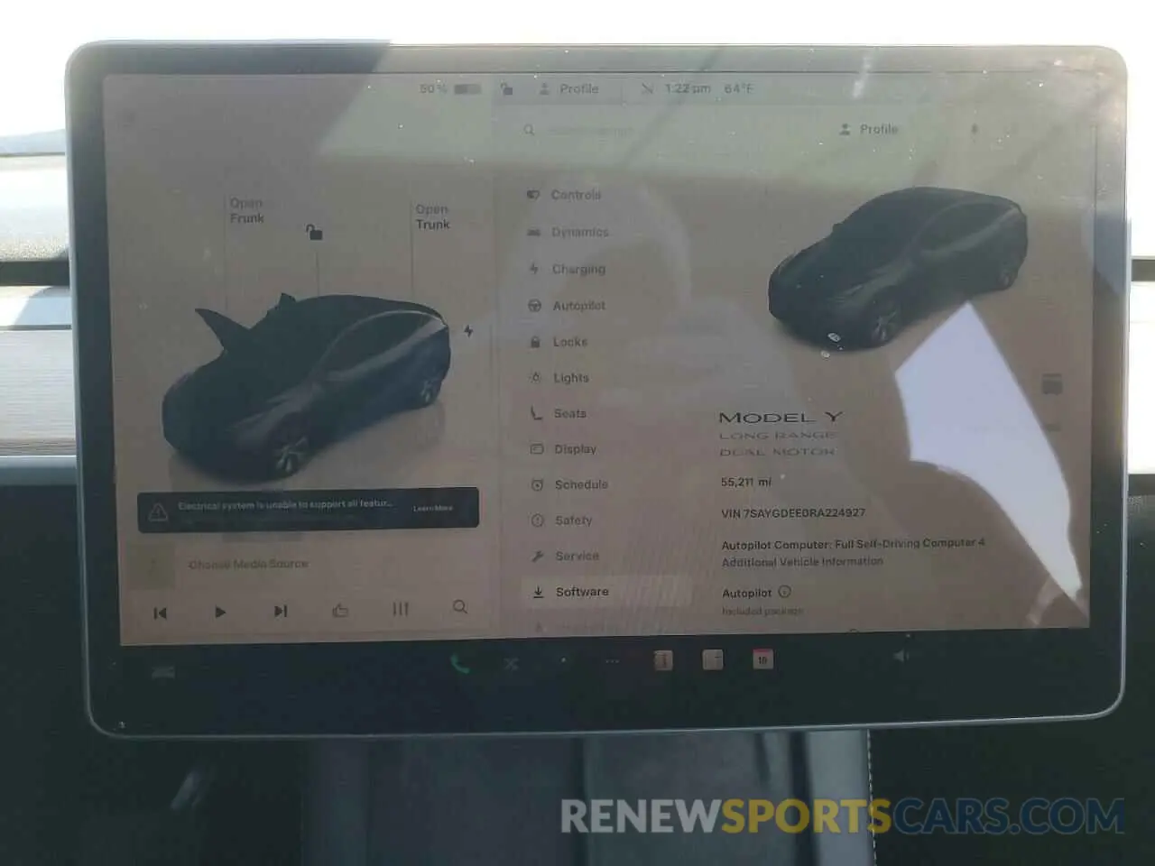 9 Photograph of a damaged car 7SAYGDEE0RA224927 TESLA MODEL Y 2024