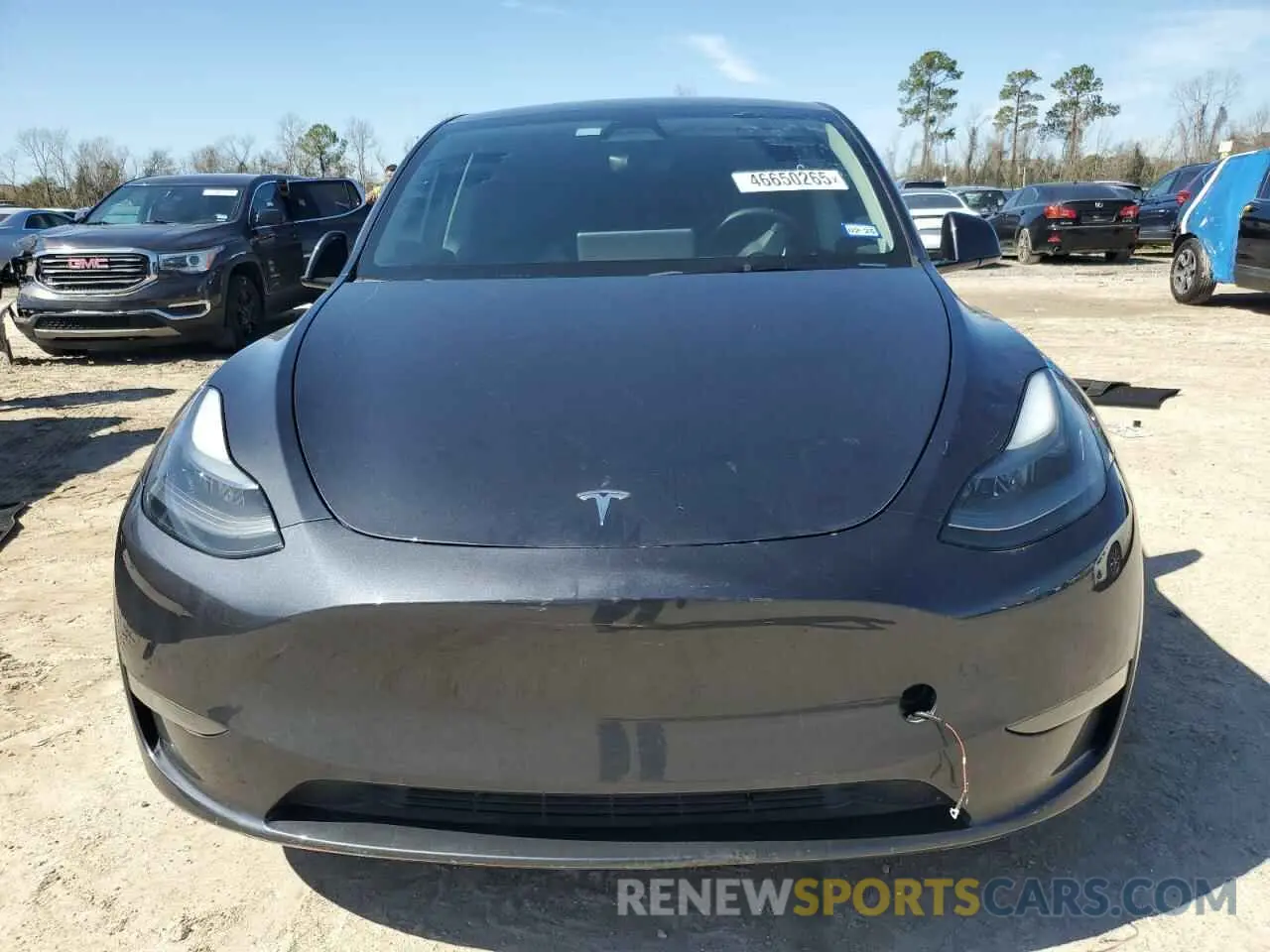 5 Photograph of a damaged car 7SAYGDEE0RA227925 TESLA MODEL Y 2024