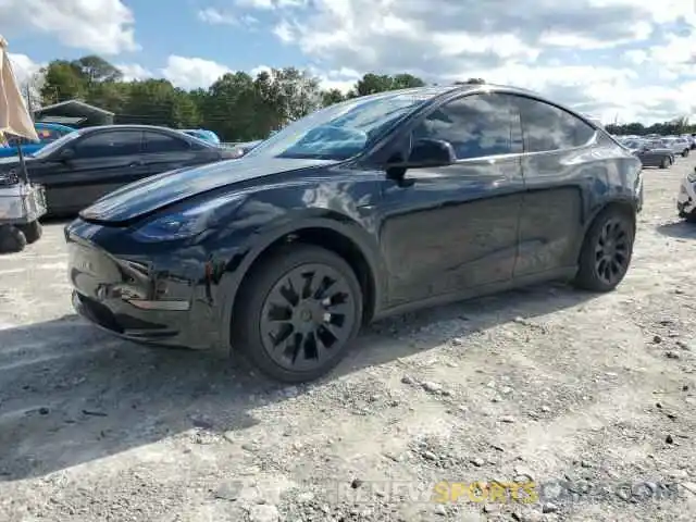 1 Photograph of a damaged car 7SAYGDEE0RA241839 TESLA MODEL Y 2024