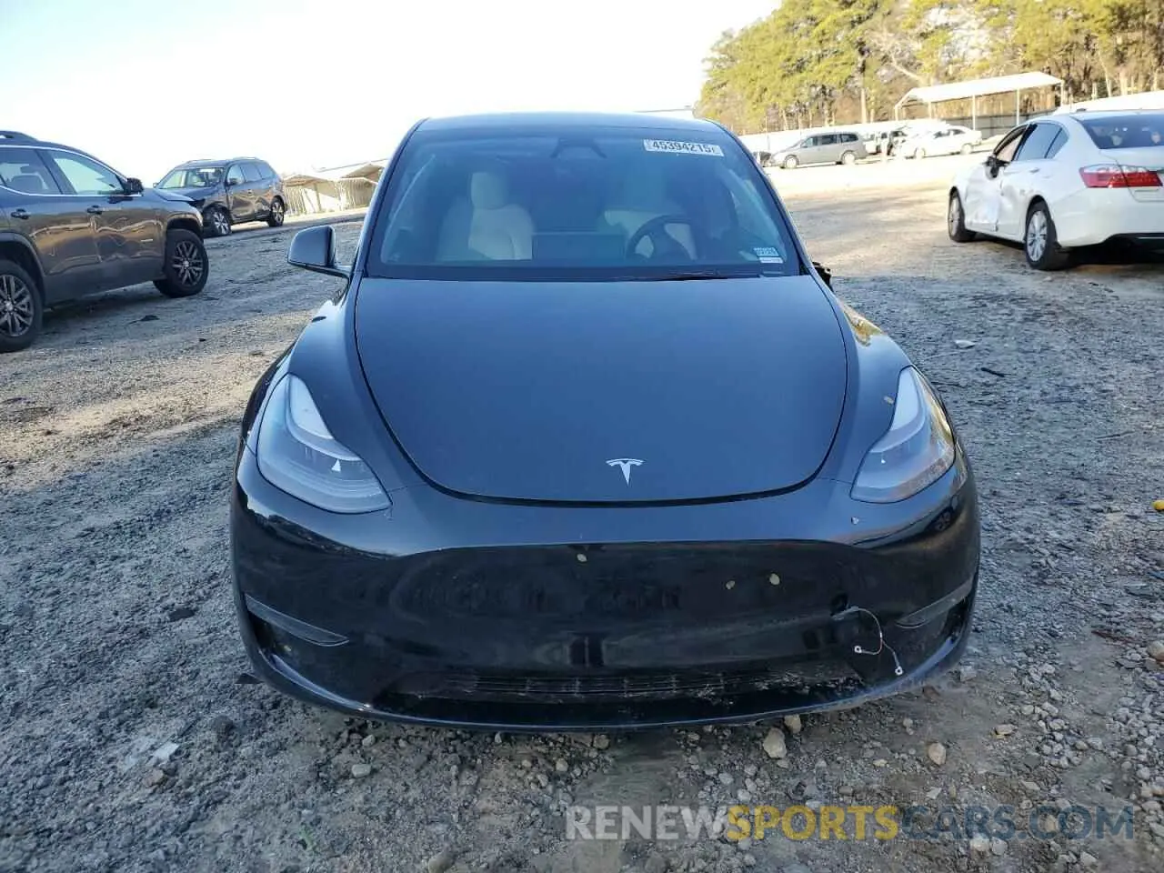 5 Photograph of a damaged car 7SAYGDEE0RA246829 TESLA MODEL Y 2024