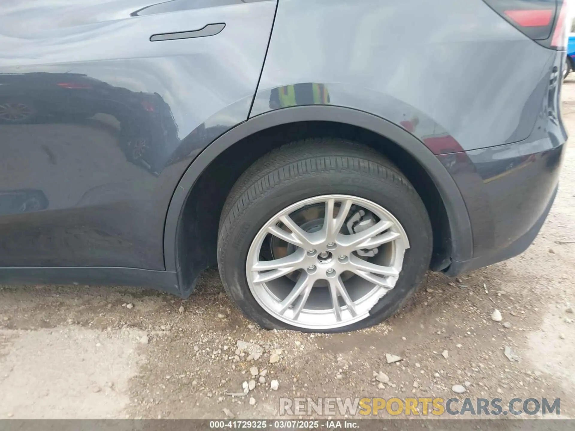 19 Photograph of a damaged car 7SAYGDEE0RA261489 TESLA MODEL Y 2024
