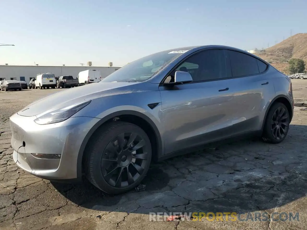 1 Photograph of a damaged car 7SAYGDEE0RA299109 TESLA MODEL Y 2024
