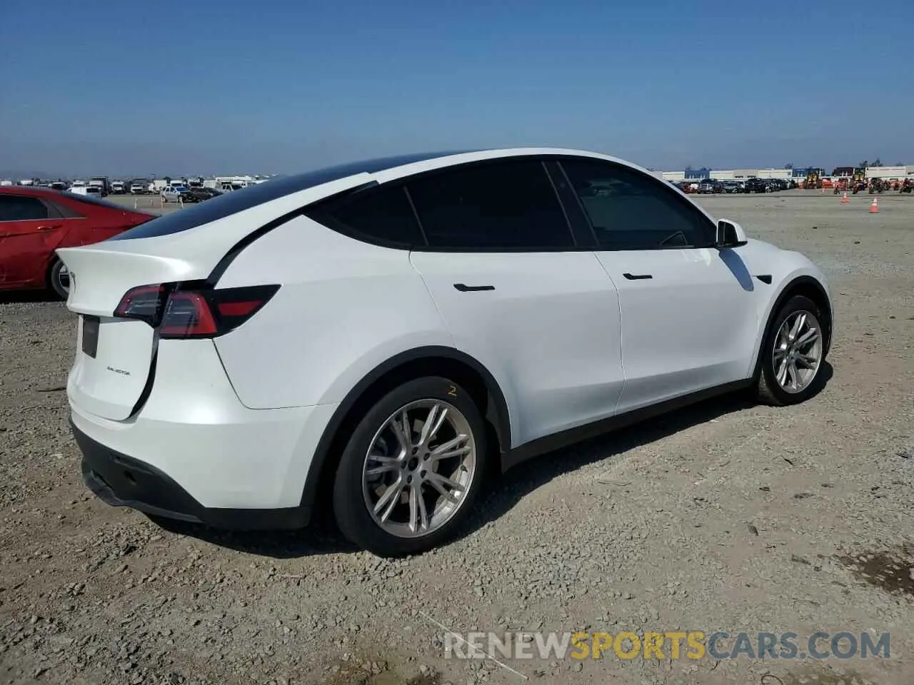 3 Photograph of a damaged car 7SAYGDEE0RF069041 TESLA MODEL Y 2024