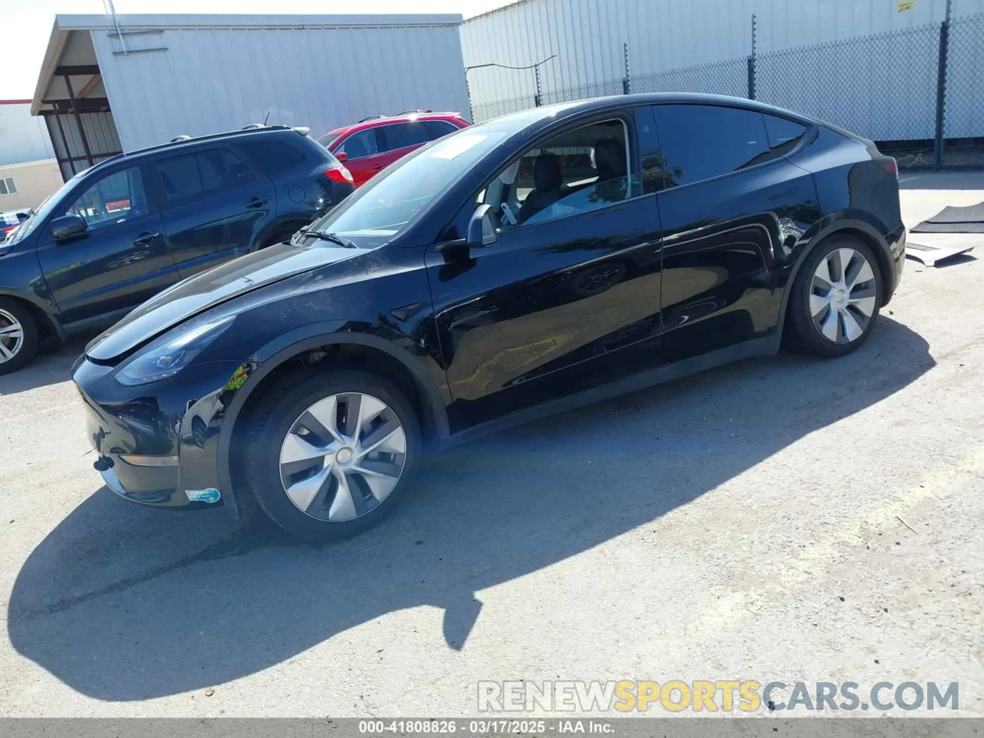 2 Photograph of a damaged car 7SAYGDEE0RF078242 TESLA MODEL Y 2024
