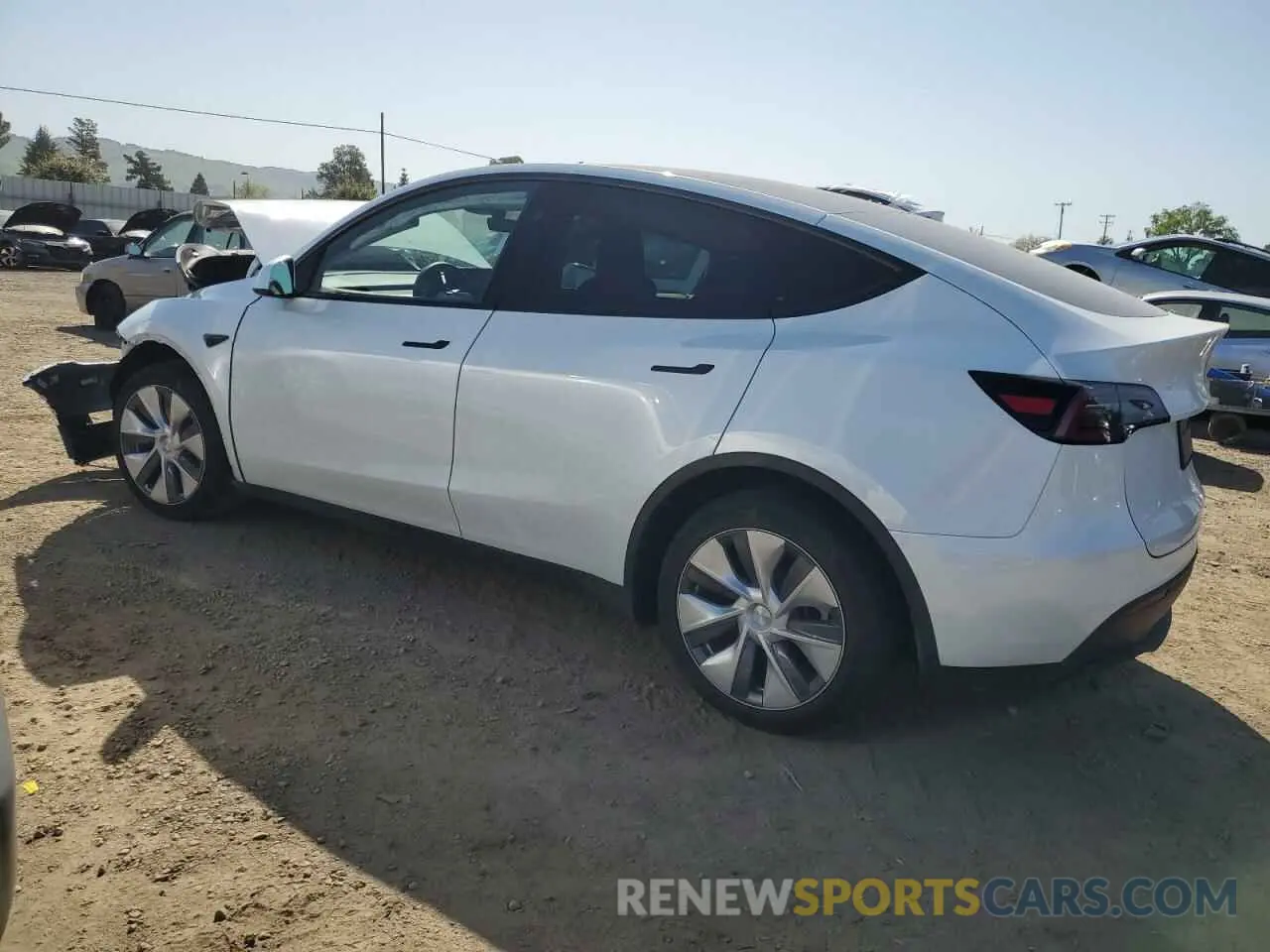 2 Photograph of a damaged car 7SAYGDEE0RF081948 TESLA MODEL Y 2024