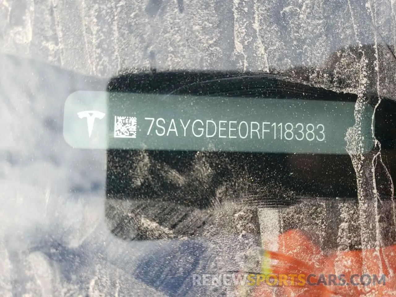 12 Photograph of a damaged car 7SAYGDEE0RF118383 TESLA MODEL Y 2024