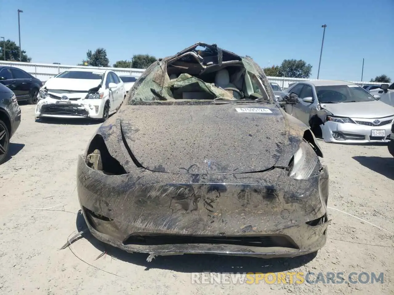 5 Photograph of a damaged car 7SAYGDEE0RF123227 TESLA MODEL Y 2024