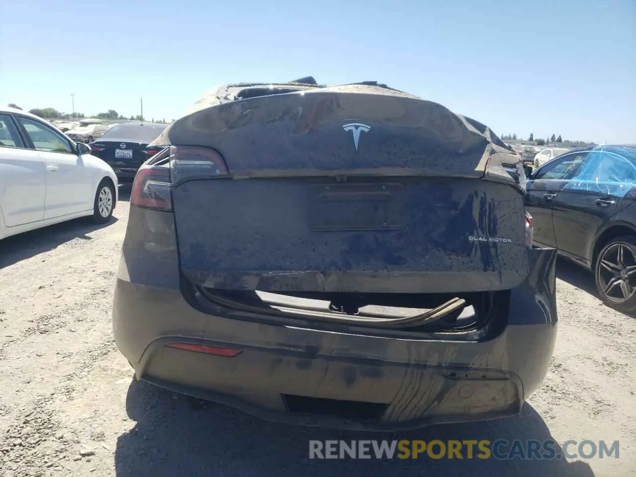 6 Photograph of a damaged car 7SAYGDEE0RF123227 TESLA MODEL Y 2024