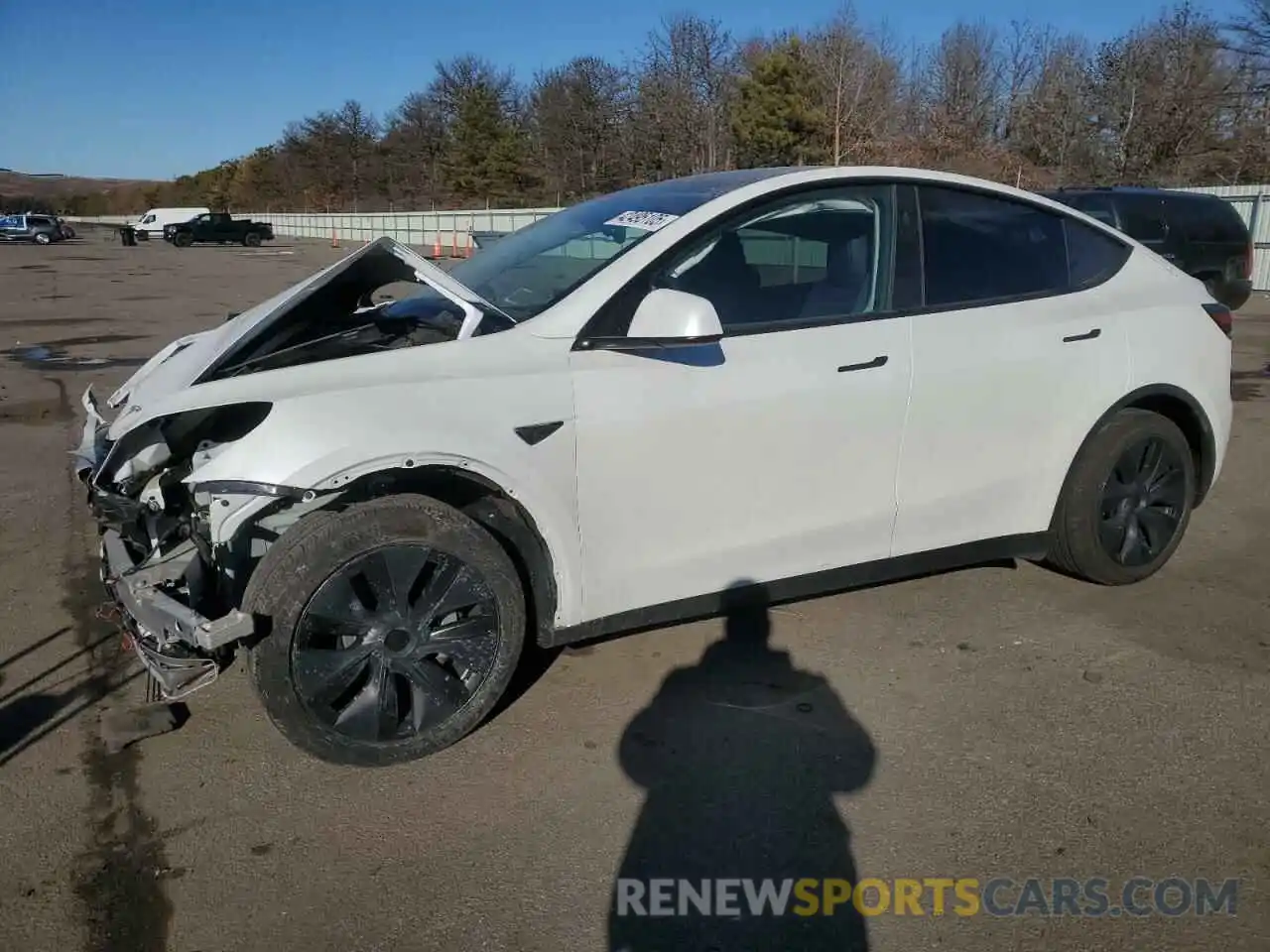 1 Photograph of a damaged car 7SAYGDEE0RF157006 TESLA MODEL Y 2024