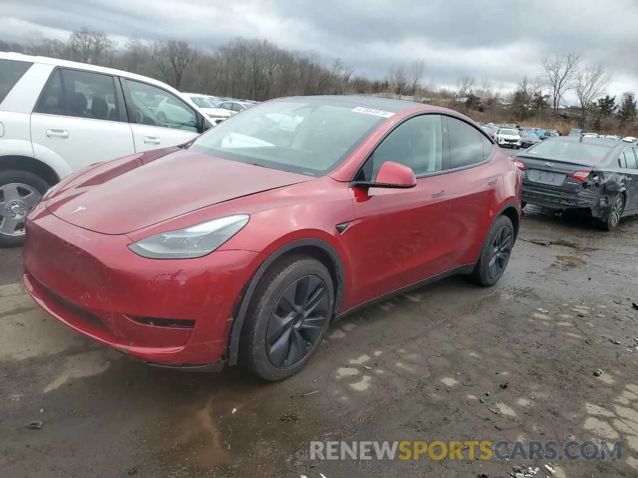 1 Photograph of a damaged car 7SAYGDEE0RF159774 TESLA MODEL Y 2024