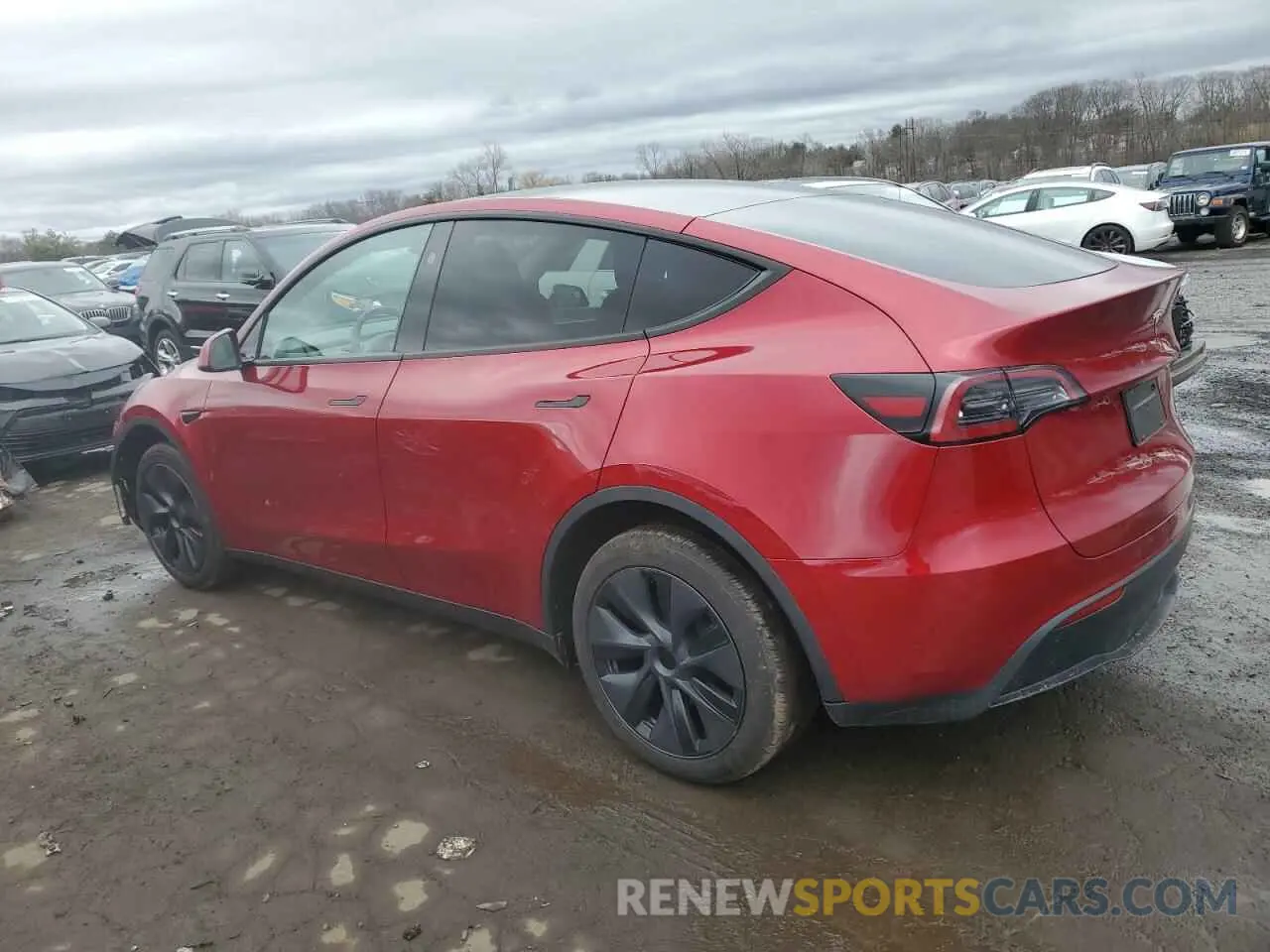 2 Photograph of a damaged car 7SAYGDEE0RF159774 TESLA MODEL Y 2024