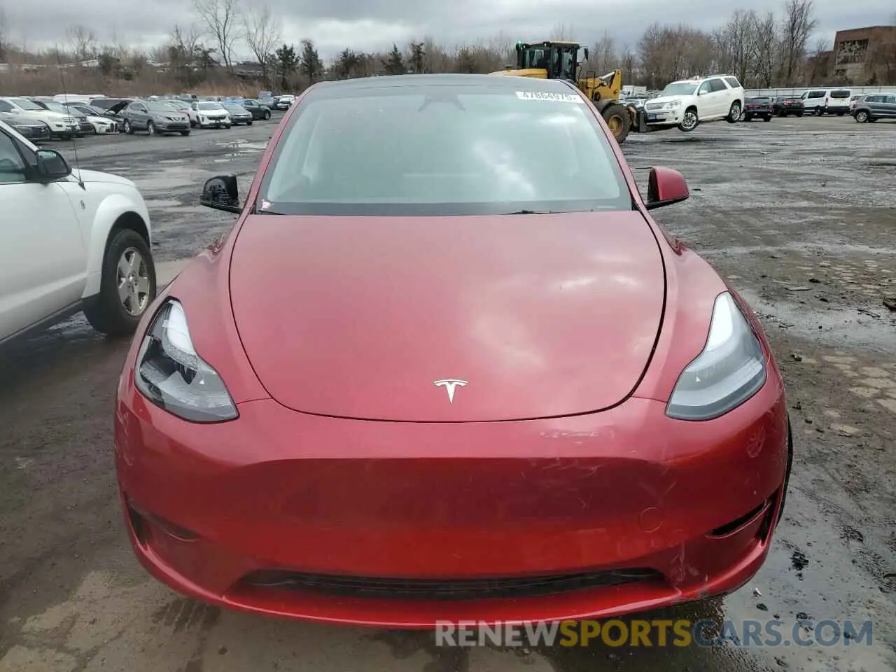 5 Photograph of a damaged car 7SAYGDEE0RF159774 TESLA MODEL Y 2024