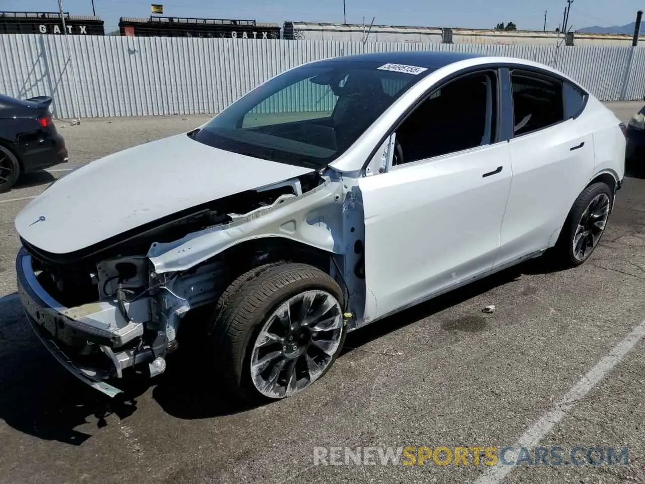 1 Photograph of a damaged car 7SAYGDEE0RF169236 TESLA MODEL Y 2024