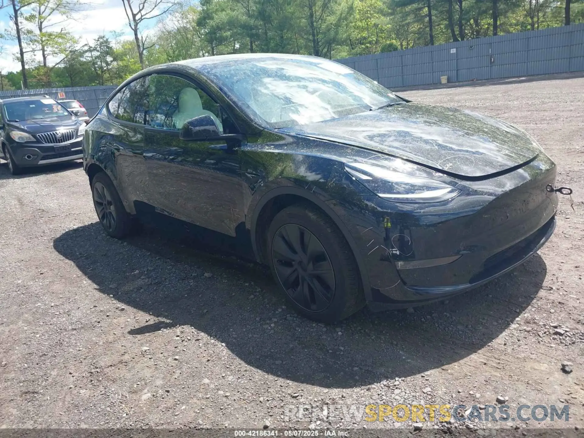 1 Photograph of a damaged car 7SAYGDEE0RF200291 TESLA MODEL Y 2024