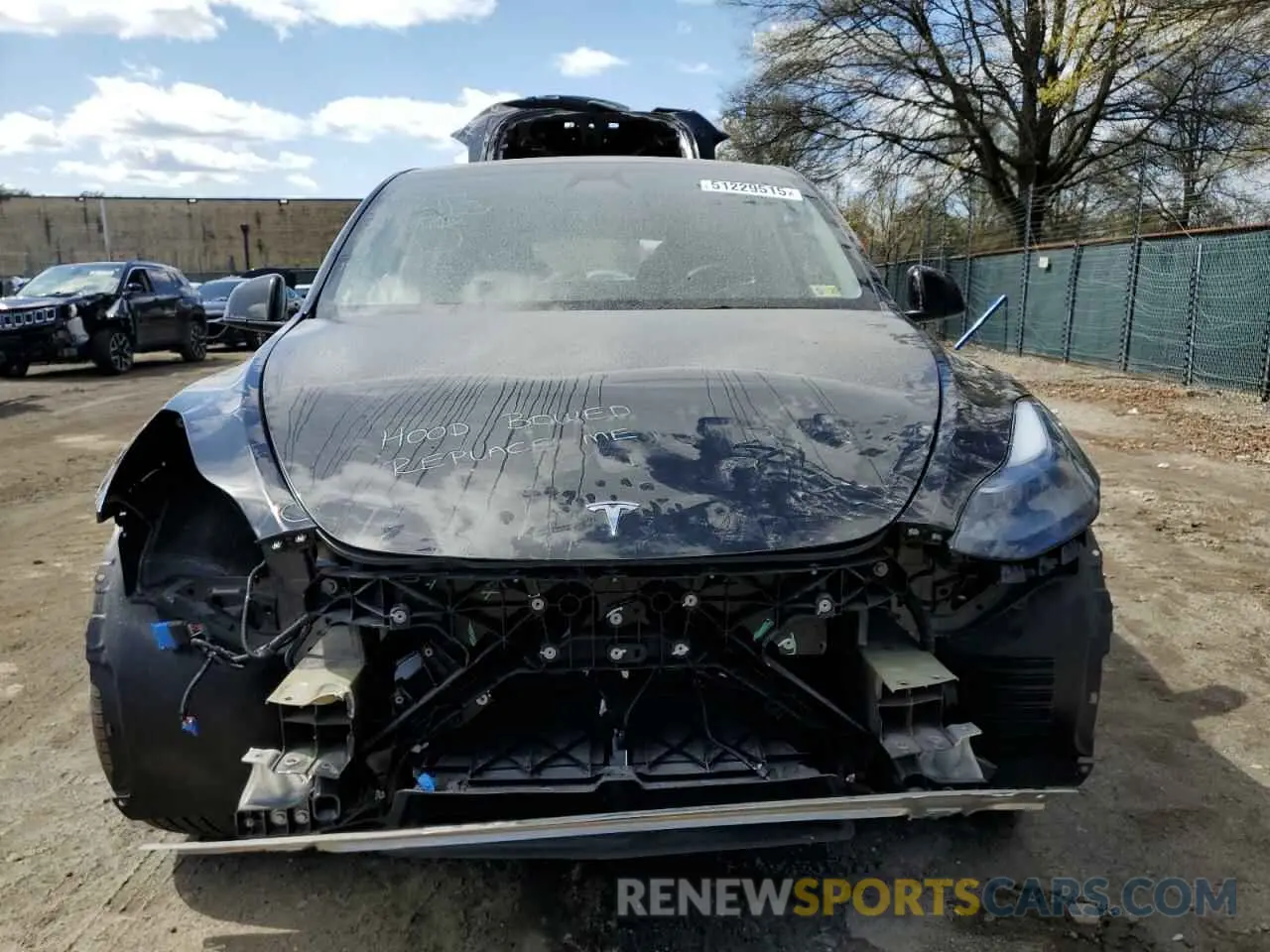 5 Photograph of a damaged car 7SAYGDEE0RF202381 TESLA MODEL Y 2024
