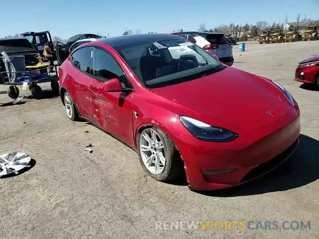 10 Photograph of a damaged car 7SAYGDEE1RA216836 TESLA MODEL Y 2024
