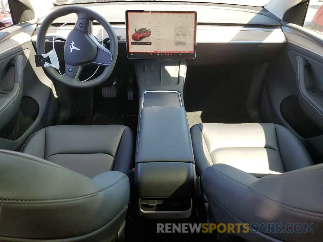 8 Photograph of a damaged car 7SAYGDEE1RA216836 TESLA MODEL Y 2024