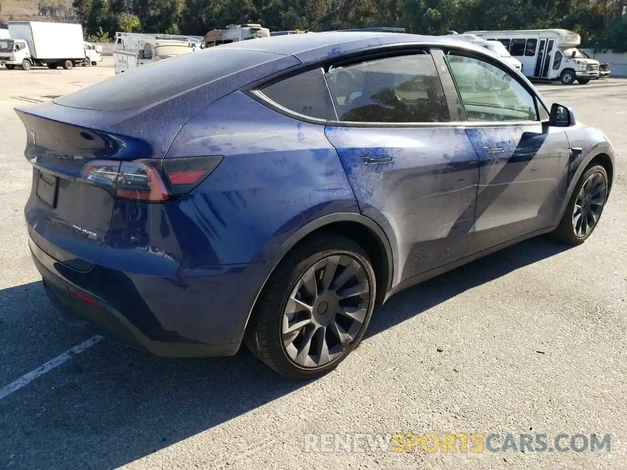 3 Photograph of a damaged car 7SAYGDEE1RA224449 TESLA MODEL Y 2024