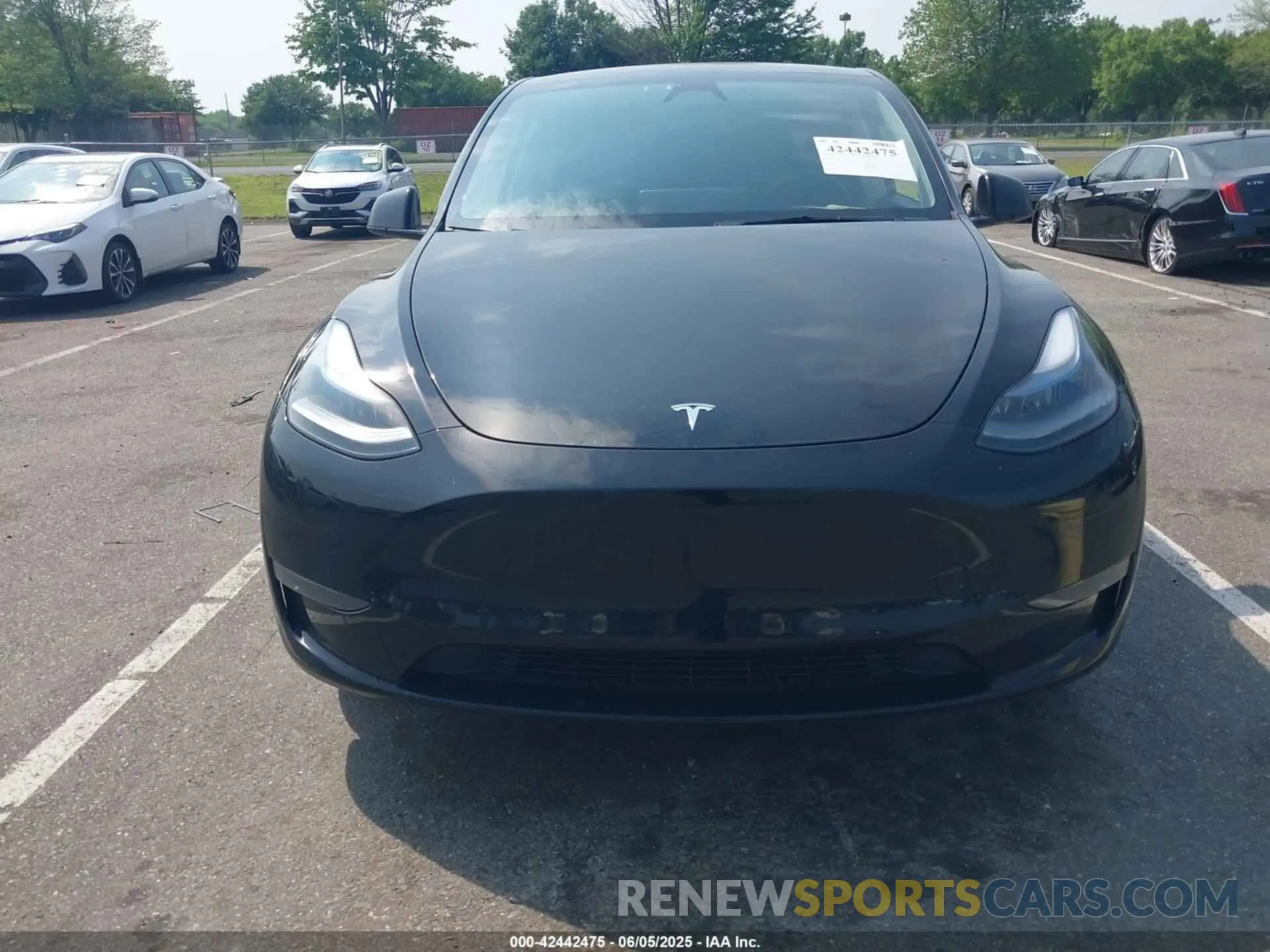 12 Photograph of a damaged car 7SAYGDEE1RA235502 TESLA MODEL Y 2024