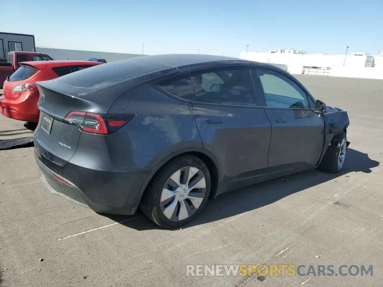 3 Photograph of a damaged car 7SAYGDEE1RA241977 TESLA MODEL Y 2024