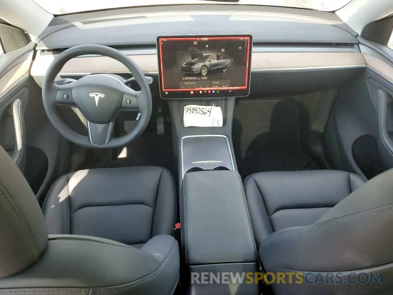 8 Photograph of a damaged car 7SAYGDEE1RA241977 TESLA MODEL Y 2024