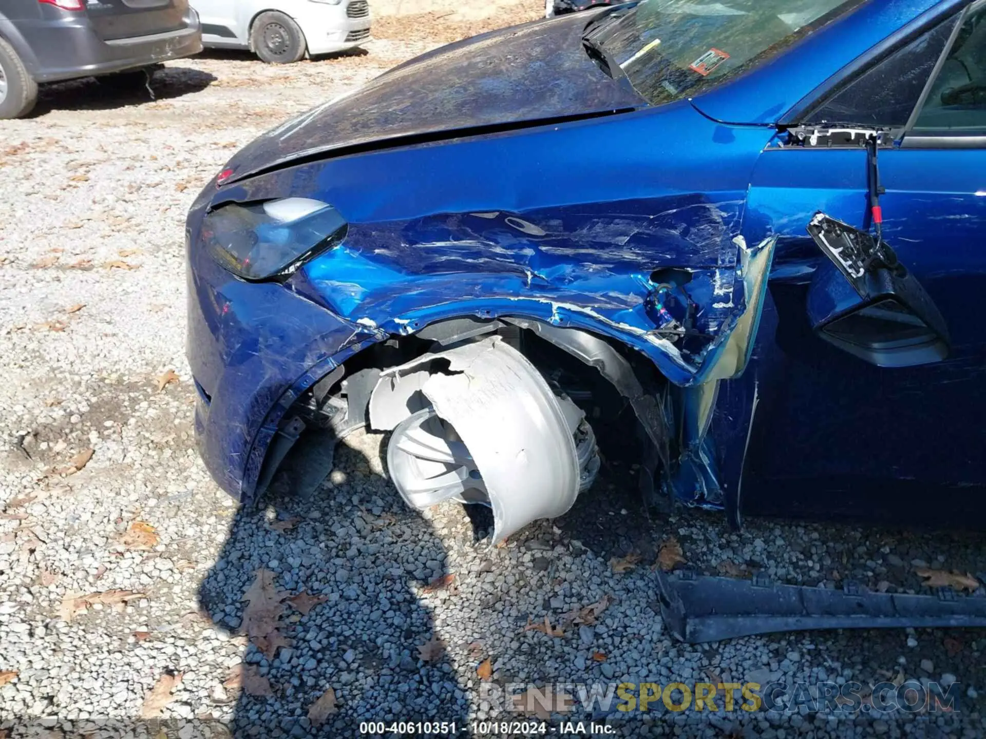 24 Photograph of a damaged car 7SAYGDEE1RA266328 TESLA MODEL Y 2024