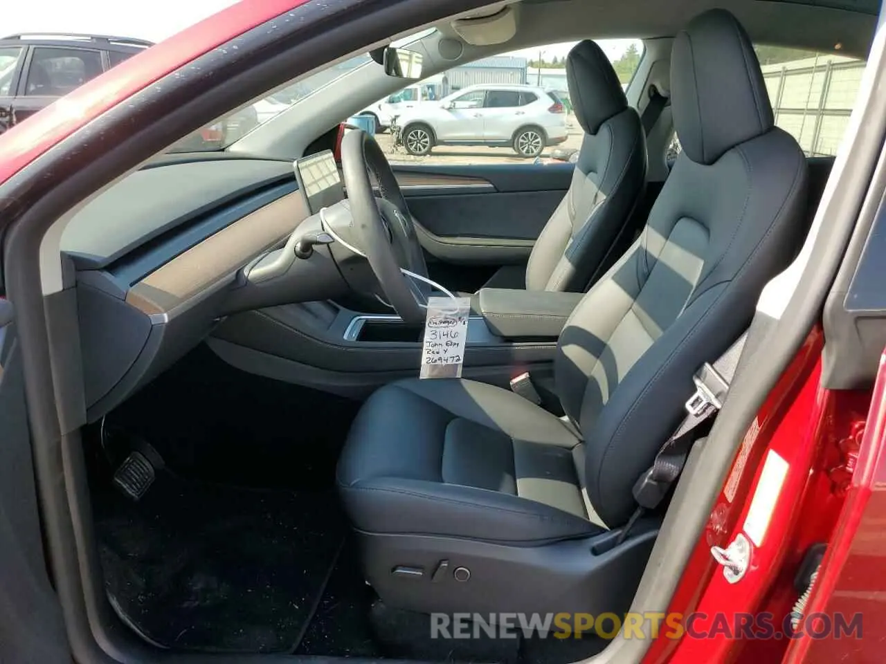 7 Photograph of a damaged car 7SAYGDEE1RA269472 TESLA MODEL Y 2024