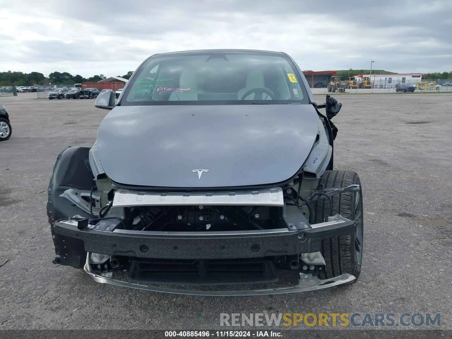 13 Photograph of a damaged car 7SAYGDEE1RA309162 TESLA MODEL Y 2024