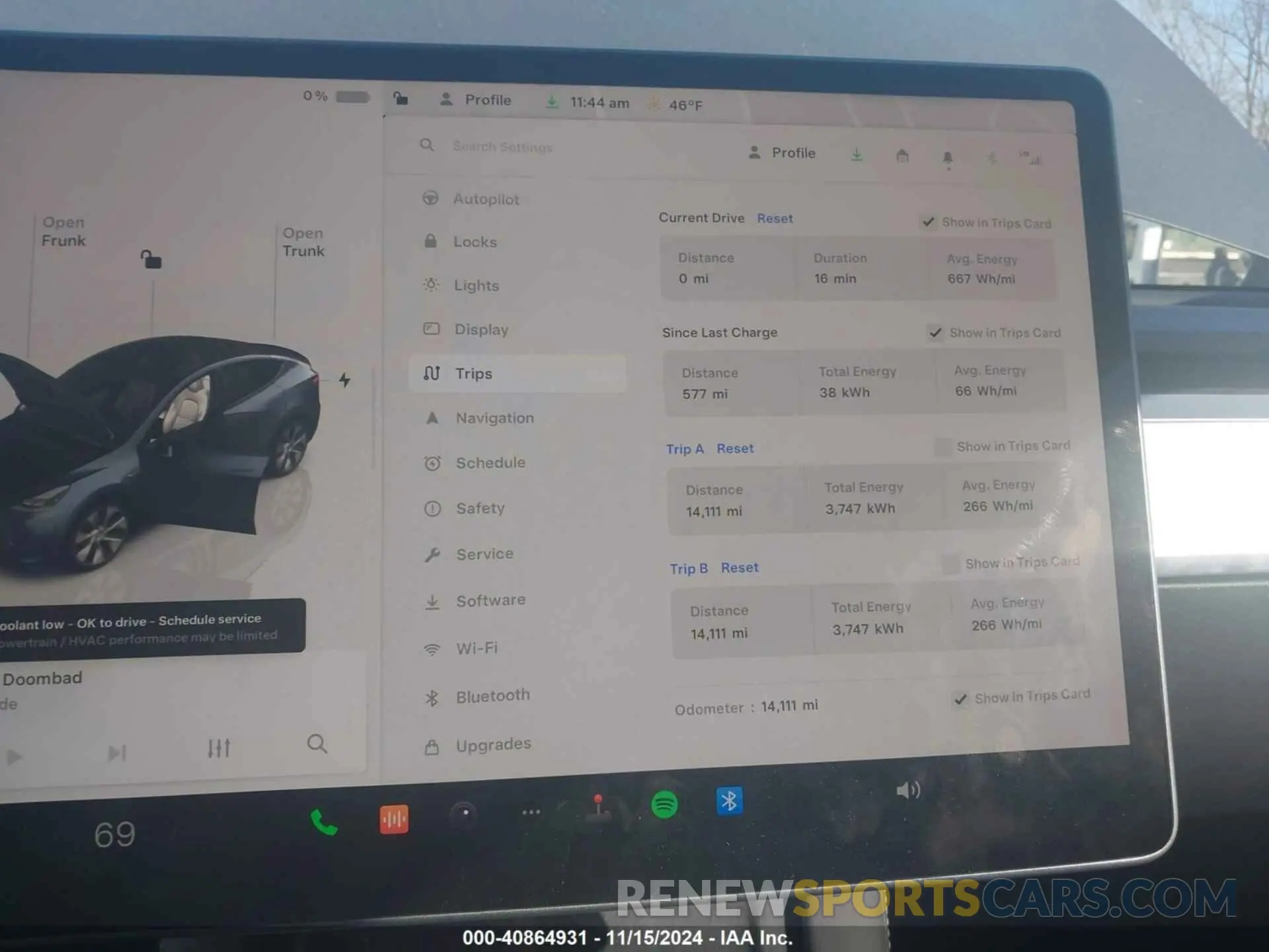16 Photograph of a damaged car 7SAYGDEE1RF036873 TESLA MODEL Y 2024