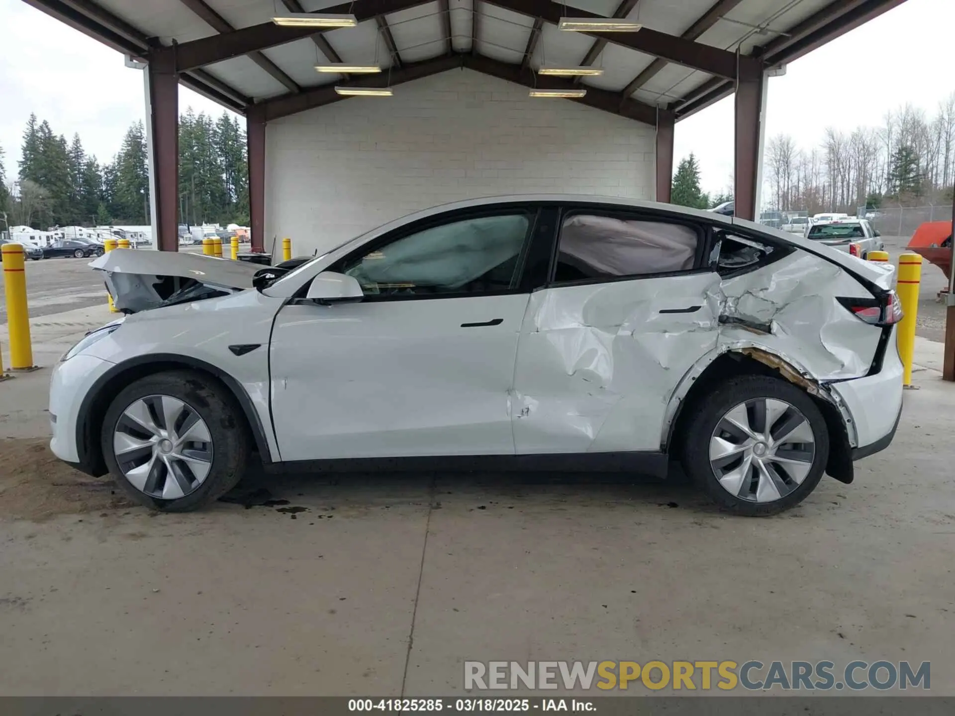 14 Photograph of a damaged car 7SAYGDEE1RF047064 TESLA MODEL Y 2024