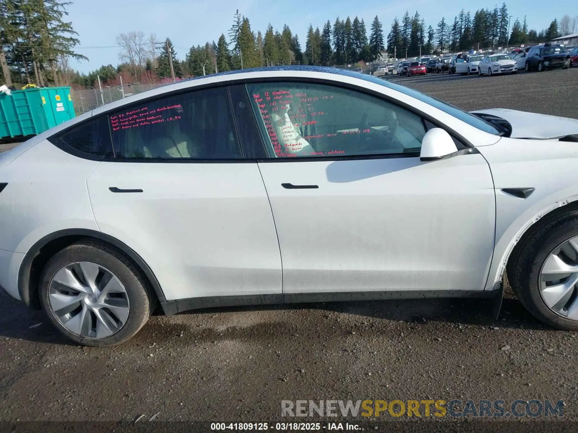 14 Photograph of a damaged car 7SAYGDEE1RF056816 TESLA MODEL Y 2024