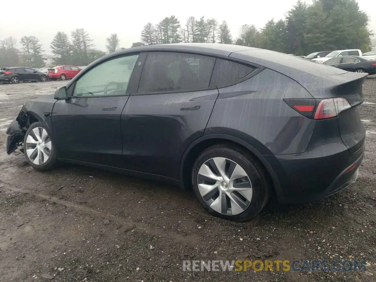 2 Photograph of a damaged car 7SAYGDEE1RF080095 TESLA MODEL Y 2024