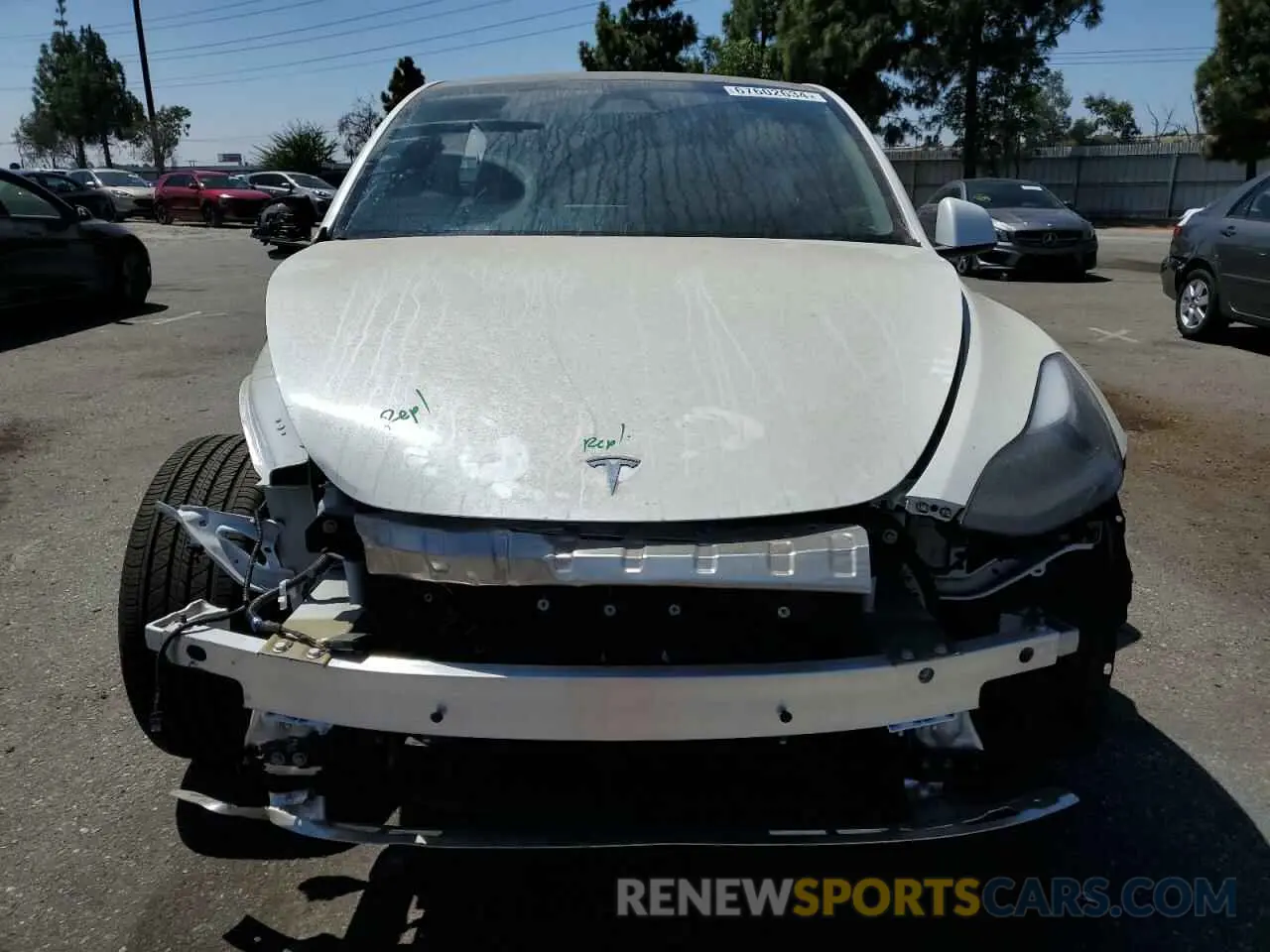 5 Photograph of a damaged car 7SAYGDEE1RF082428 TESLA MODEL Y 2024
