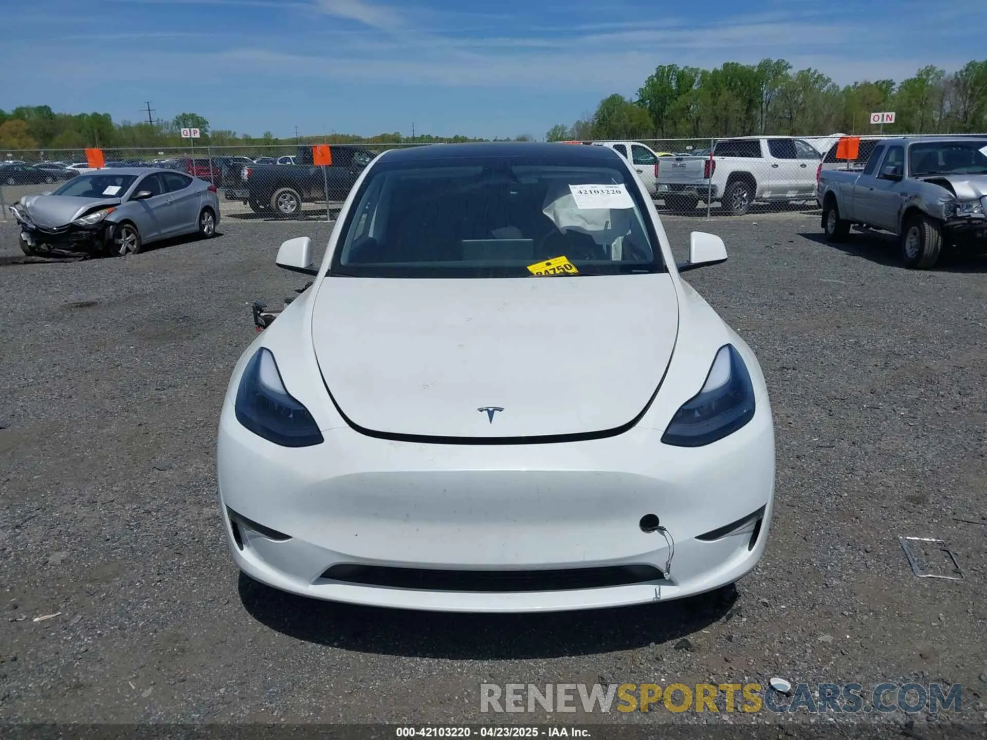 12 Photograph of a damaged car 7SAYGDEE2RA223679 TESLA MODEL Y 2024