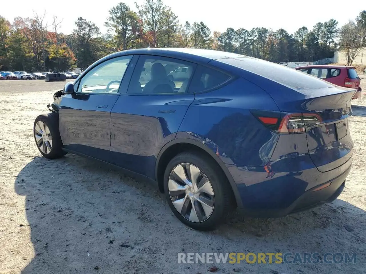 2 Photograph of a damaged car 7SAYGDEE2RA232690 TESLA MODEL Y 2024