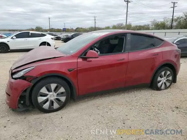 1 Photograph of a damaged car 7SAYGDEE2RA232723 TESLA MODEL Y 2024