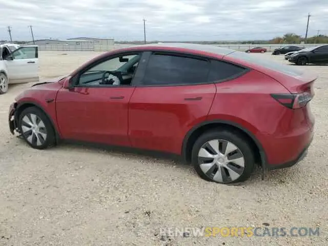 2 Photograph of a damaged car 7SAYGDEE2RA232723 TESLA MODEL Y 2024