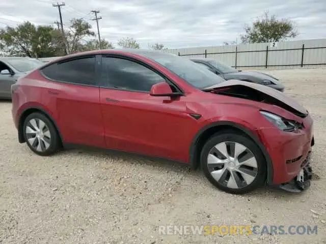 4 Photograph of a damaged car 7SAYGDEE2RA232723 TESLA MODEL Y 2024