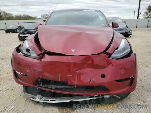 5 Photograph of a damaged car 7SAYGDEE2RA232723 TESLA MODEL Y 2024