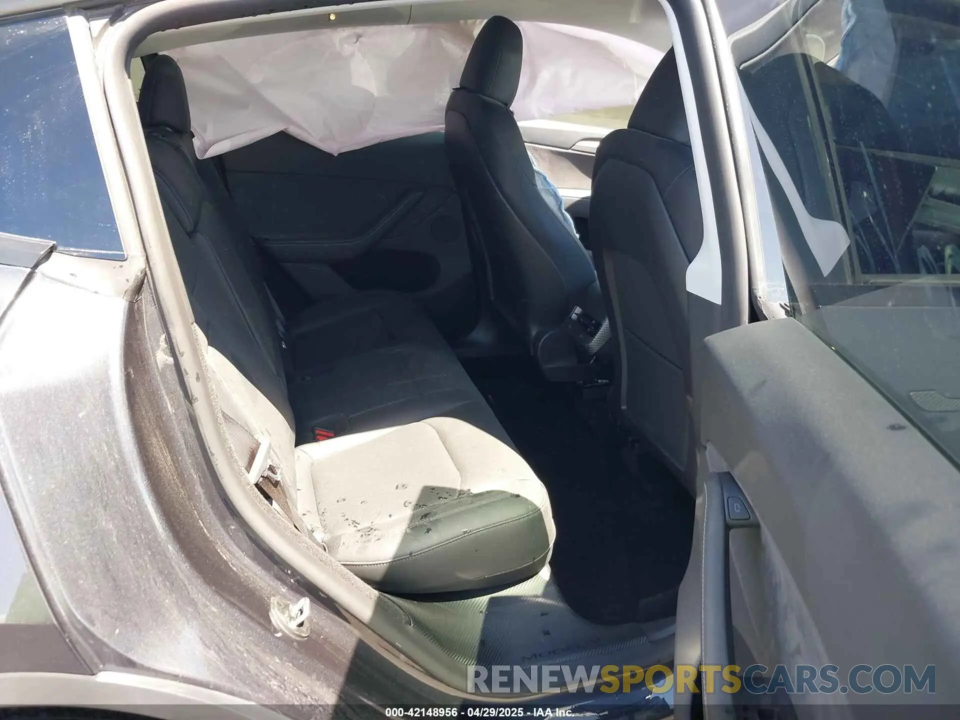 8 Photograph of a damaged car 7SAYGDEE2RA233855 TESLA MODEL Y 2024