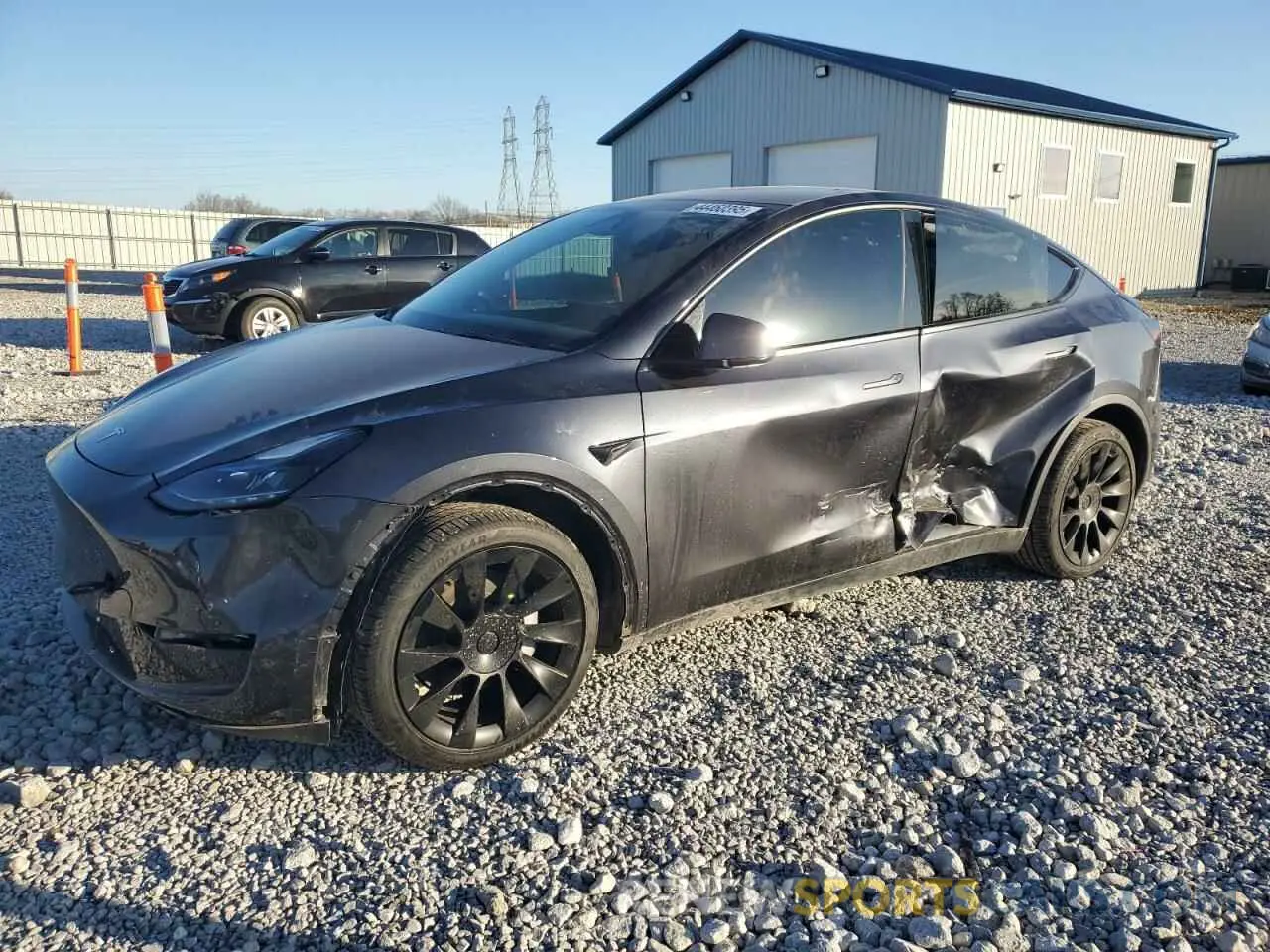 1 Photograph of a damaged car 7SAYGDEE2RA274700 TESLA MODEL Y 2024