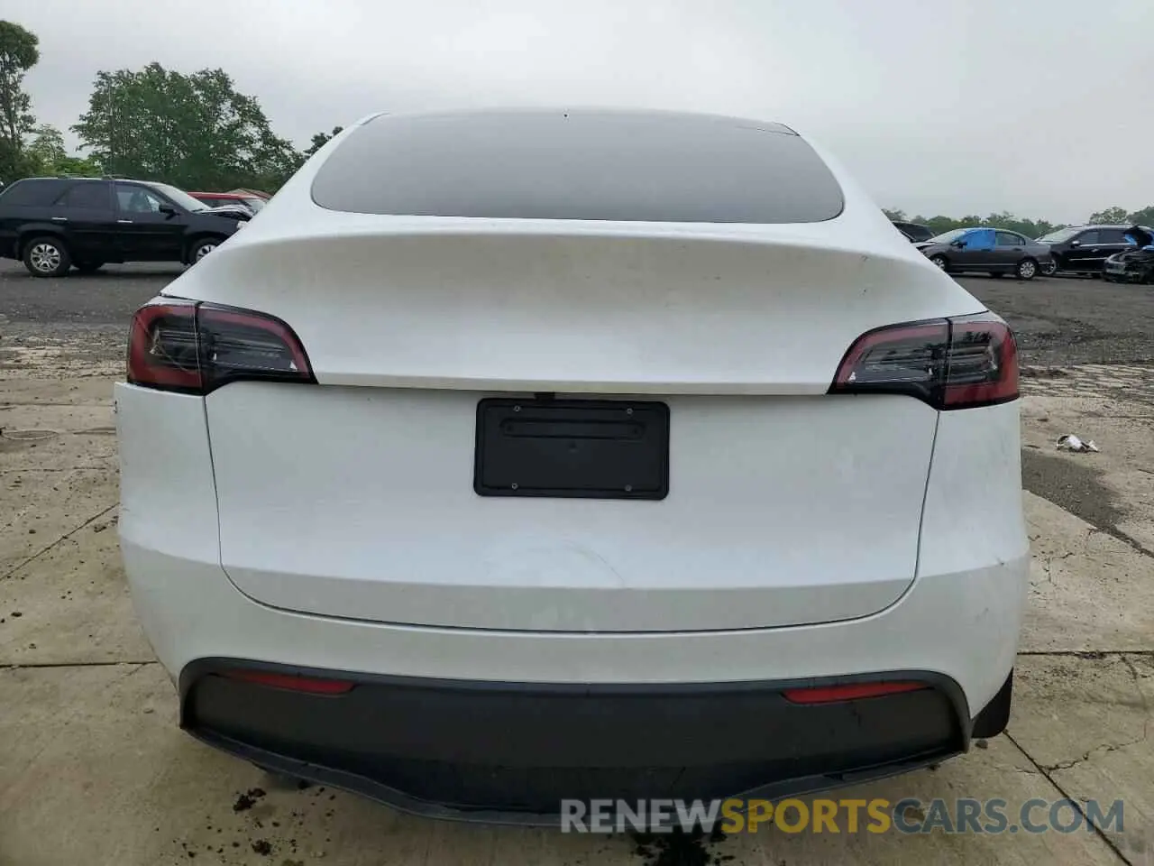 6 Photograph of a damaged car 7SAYGDEE2RA329081 TESLA MODEL Y 2024