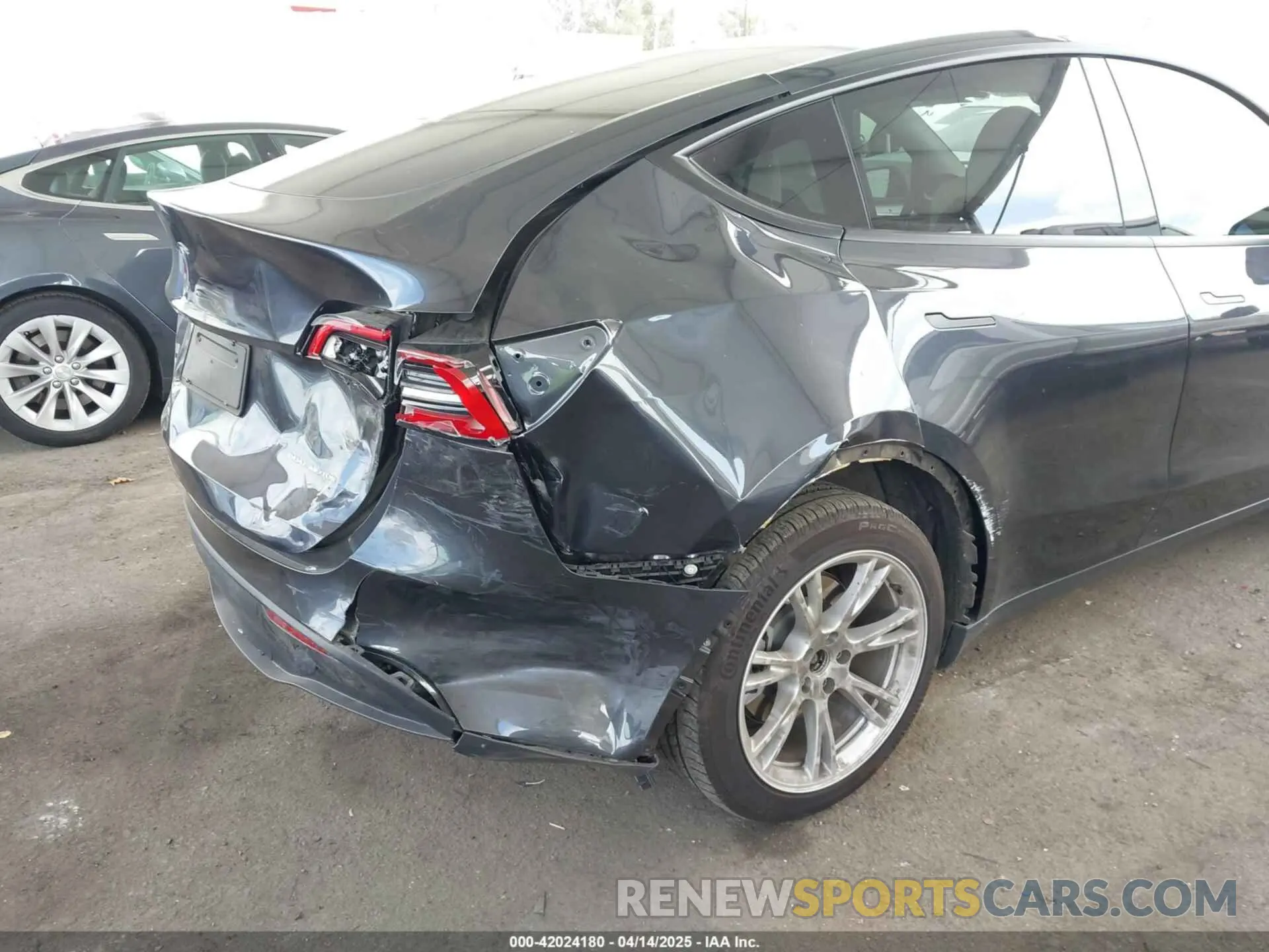 6 Photograph of a damaged car 7SAYGDEE2RF069588 TESLA MODEL Y 2024