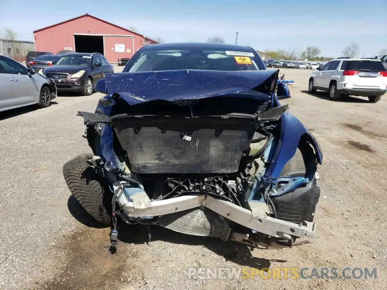 5 Photograph of a damaged car 7SAYGDEE2RF083216 TESLA MODEL Y 2024