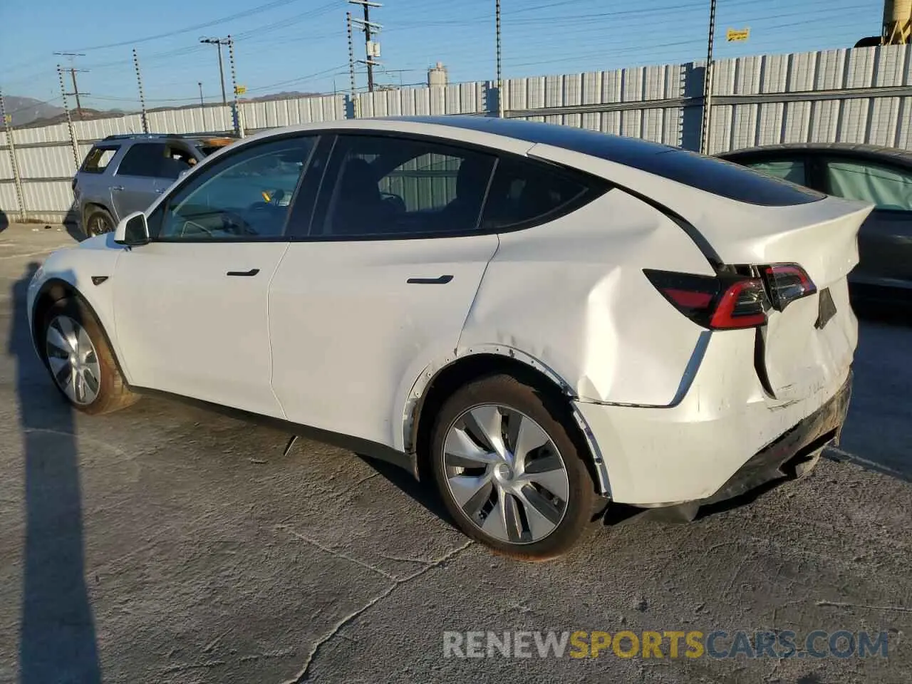 2 Photograph of a damaged car 7SAYGDEE2RF088125 TESLA MODEL Y 2024