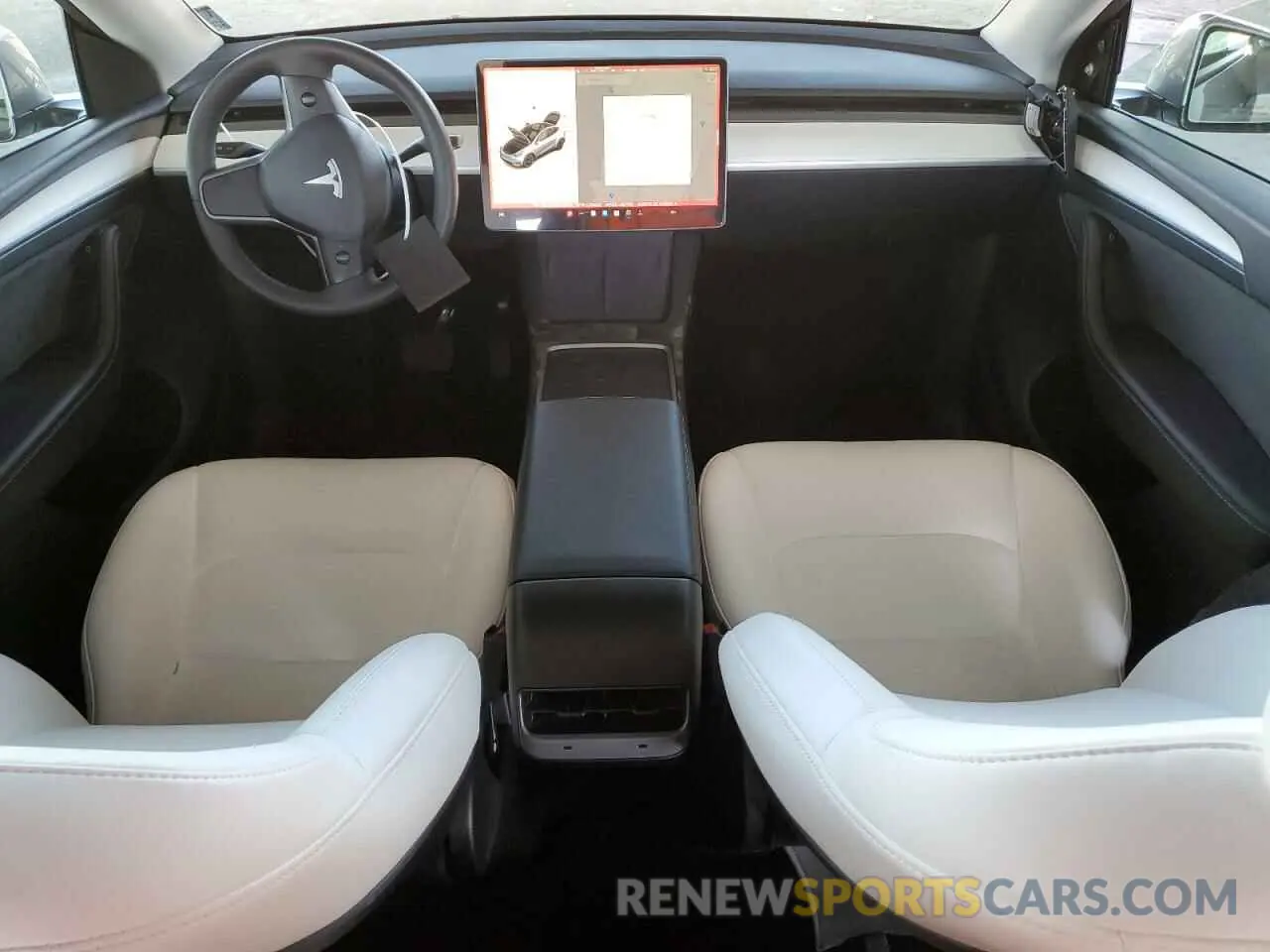 8 Photograph of a damaged car 7SAYGDEE2RF149327 TESLA MODEL Y 2024