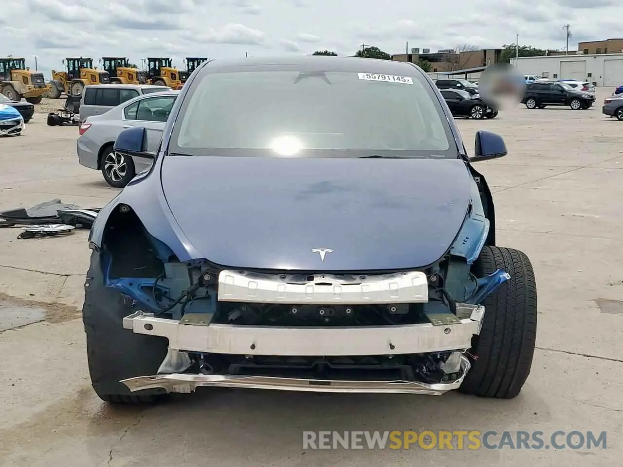 5 Photograph of a damaged car 7SAYGDEE2RF986014 TESLA MODEL Y 2024